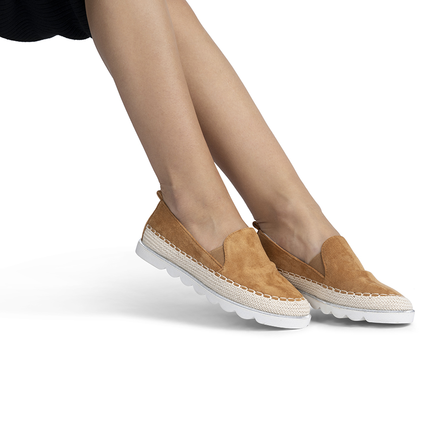 Espadrile dama Camel Grace