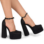 Pantofi retro cu platforma Anastasia Shine