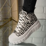 Sneakers dama din material textil Rihanna