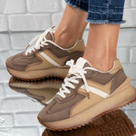 Sneakersi dama din piele ecologica Maro Liana