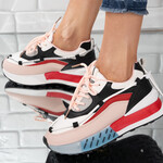 Sneakersi din piele ecologica Rosi Artemisa