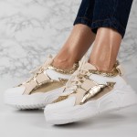 Sneakersi din piele ecologica Aurii Layla