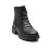 Ghete dama imblanite din piele ecologica Negre Nieve