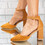 Pantofi dama stiletto din piele ecologica Aurii  Nela