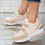 Sneakersi dama din piele ecologica cu scai Albi Alexandra