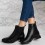 Botine cu fermoar Shan