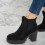 Botine dama imblanite din piele ecologica intoarsa PREMIUM Bej Kitty