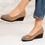 Pantofi dama casual din piele ecologica Negri Anke