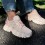 Sneakers dama din piele ecologica Negri Larisa