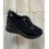 Pantofi dama casual din piele ecologica intoarsa Negrii Damara