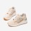 Sneakersi dama din piele ecologica si material textil Negri Zohar