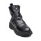 Ghete dama din piele ecologica imblanite Negre Emerald