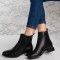 Botine cu fermoar Shan
