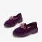 Pantofi dama casual din piele ecologica intoarsa Negrii Zyon