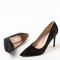 Pantofi dama din catifea Champagne Damira