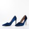 Pantofi dama din catifea Champagne Damira