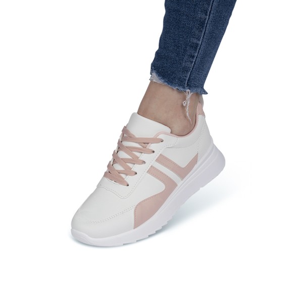 Sneakers dama din piele ecologica Roz Marisol
