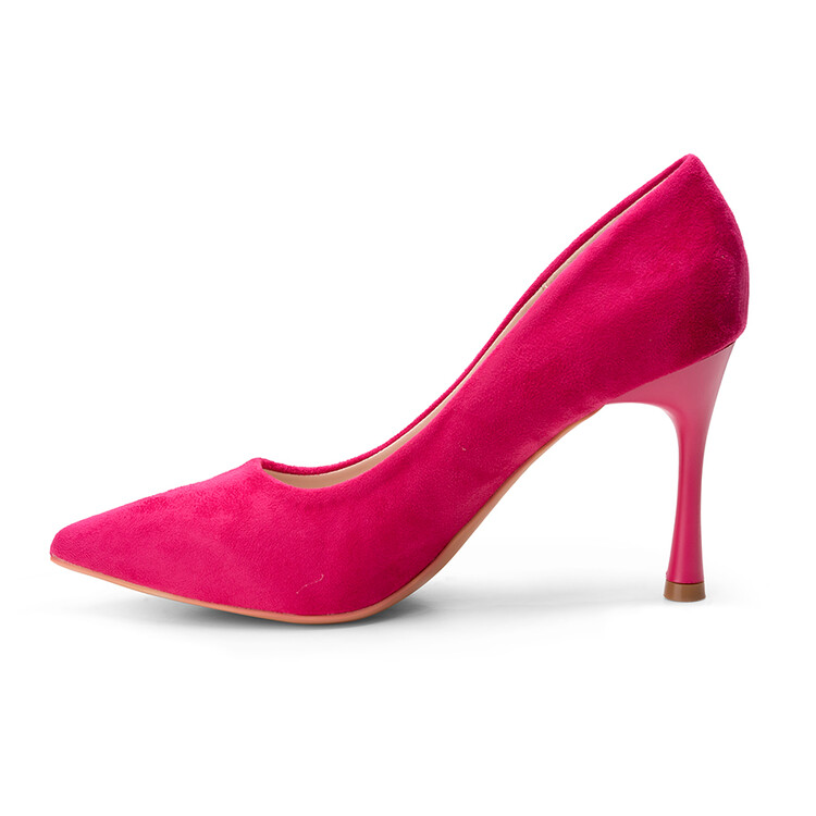 Pantofi dama cu toc Fucsia Paloma