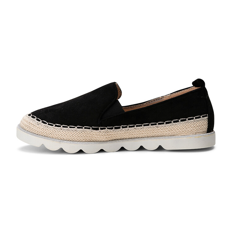 Espadrile dama Negre Grace